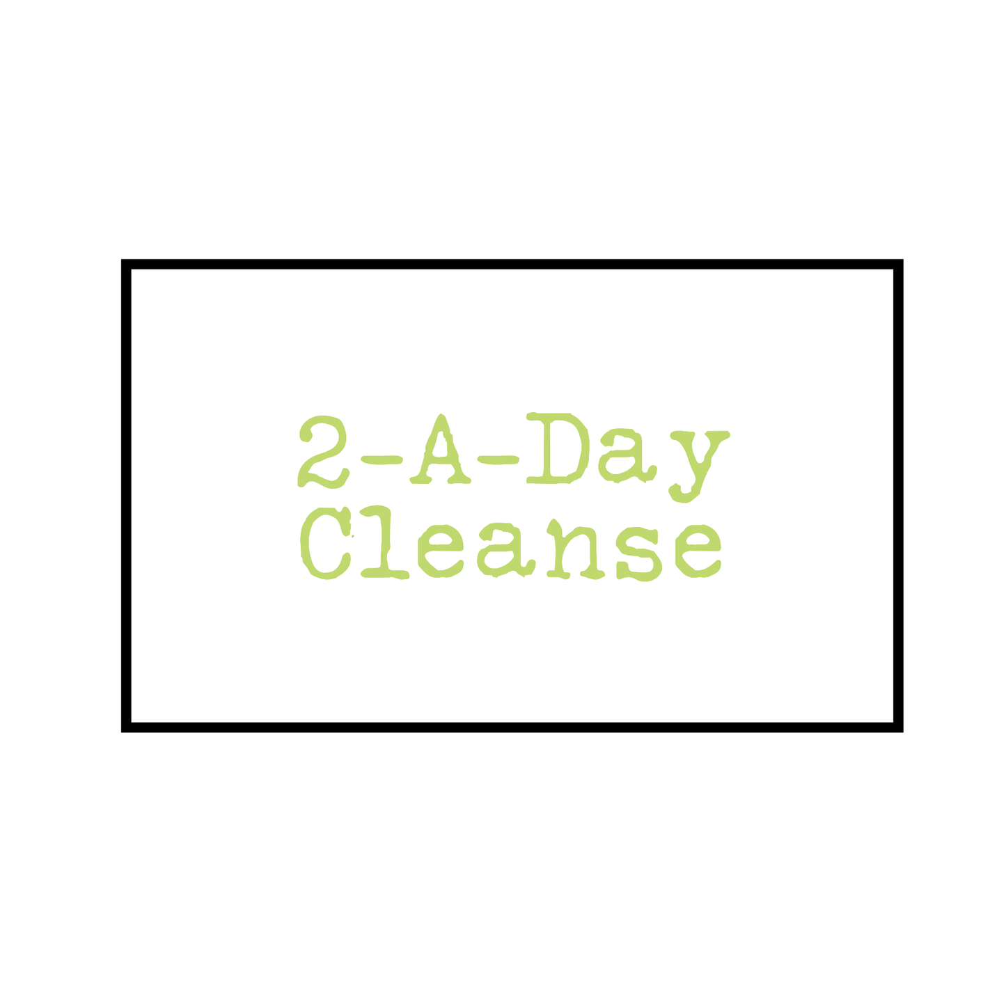 2-A-Day Cleanse
