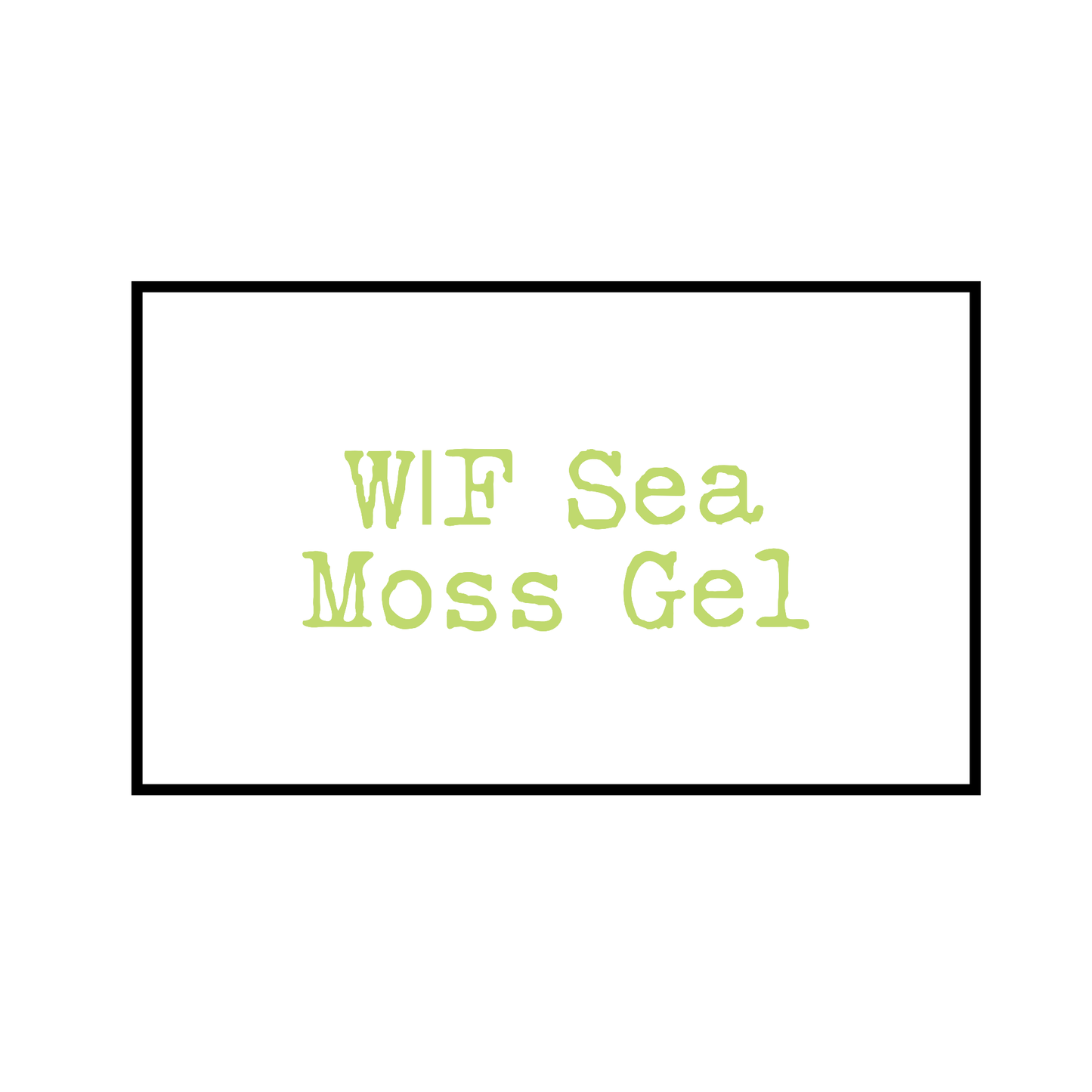 W|F Sea Moss Gel